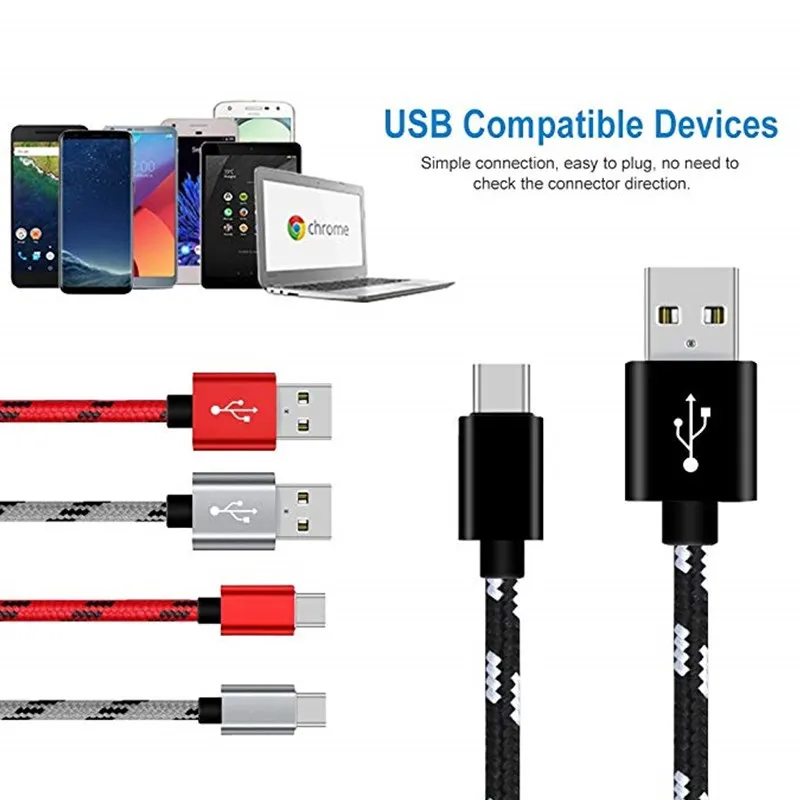 Сетевое зарядное устройство + 1 м USB кабель Type C для передачи данных Huawei Xiaomi Samsung Galaxy
