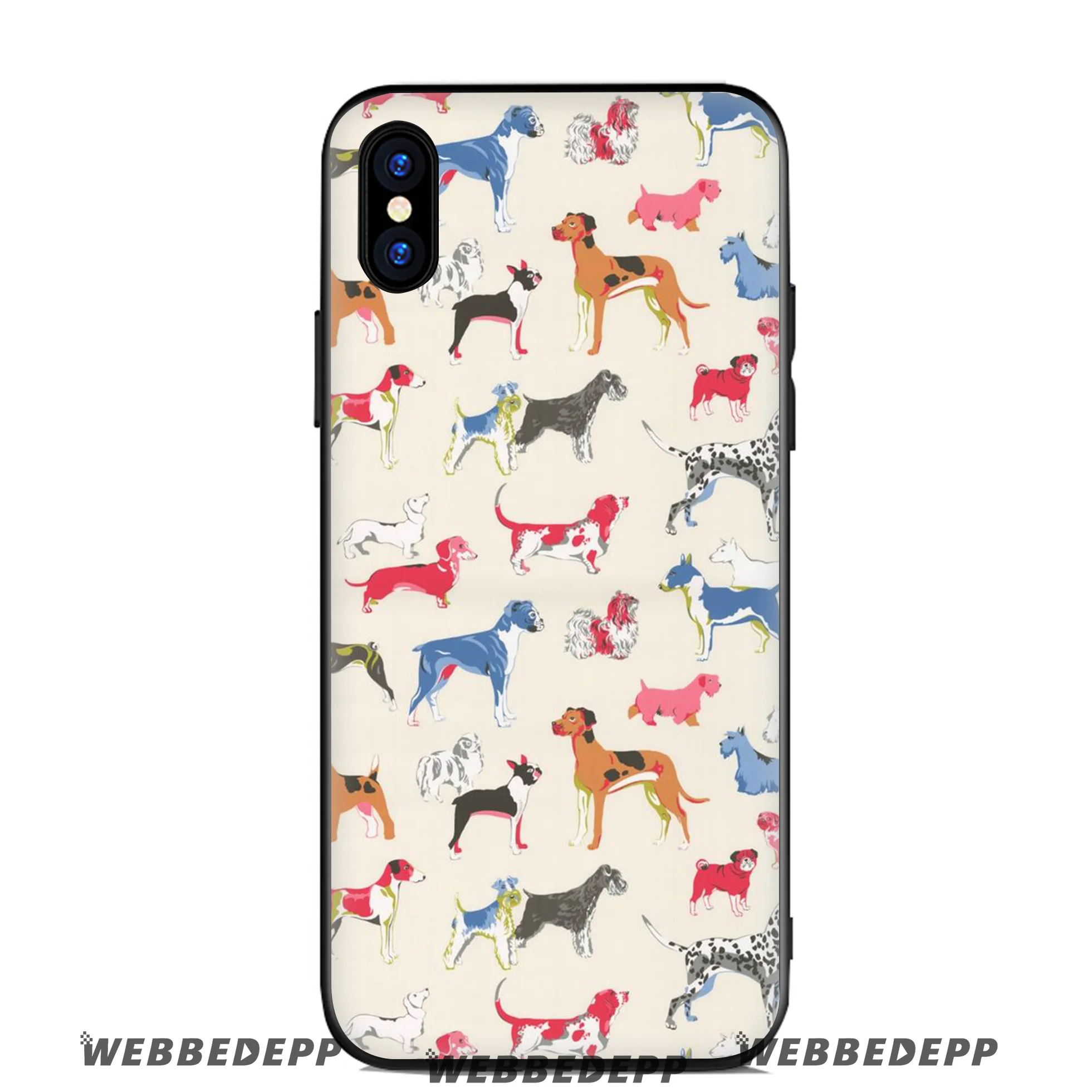 WEBBEDEPP такса собака добермана Мягкий силиконовый чехол для Apple iPhone 11 Pro Xr Xs Max X или 10