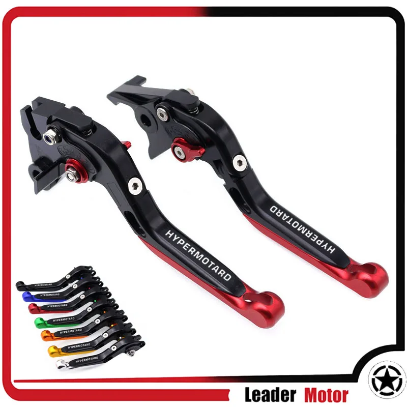

For DUCATI HYPERMOTARD 821 2013-2015 HYPERMOTARD 939 Strada 16-17 Motorcycle Accessories Folding Extendable Brake Clutch Levers