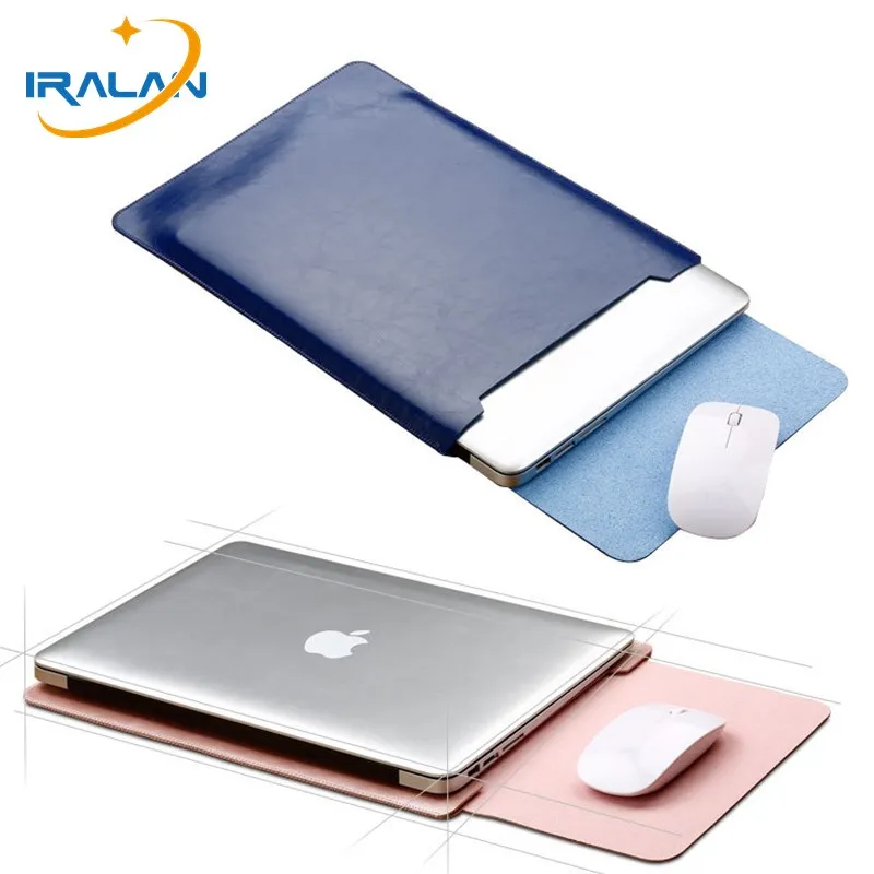 Новая сумка для ноутбука из искусственной кожи Macbook air 11 12 13 чехол Retina Pro Touch Bar 15 4