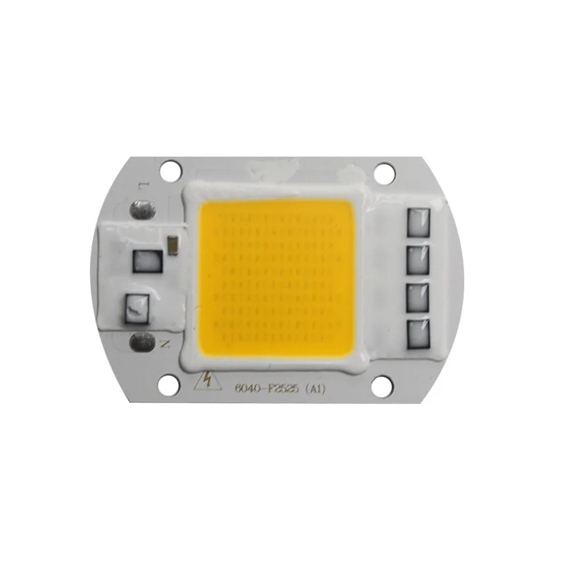 20 Вт 30 50 высокомощный интегрированный чип COB лампа 220 В матрица Светодиодный