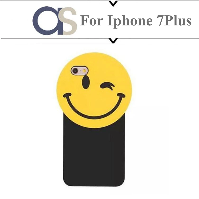 BK для iPhone 7 Plus Чехол мобильного телефона 3D силиконовая задняя крышка iphone 6S плюс