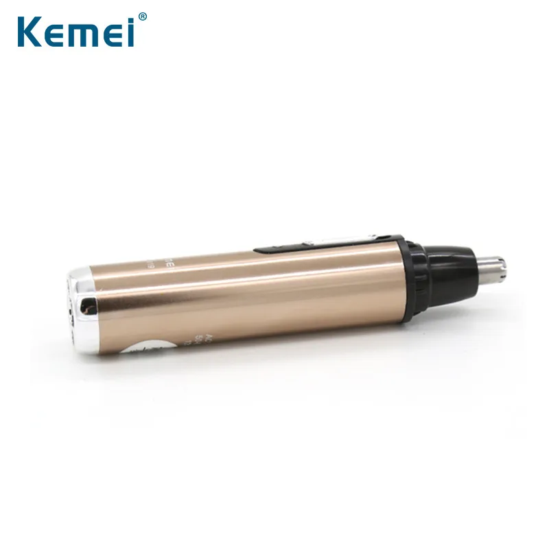 Kemei Electric shaving nose ears hair trimmer Rechargeable washable safe face care stainless steel Mini N30C |