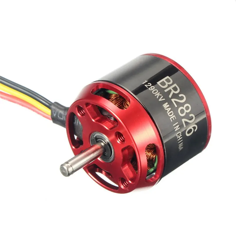 Оригинальный бесщеточный двигатель Racerstar BR2826 1290KV 2 4S для радиоуправляемой модели