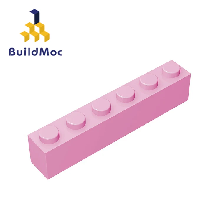 Совместимые детали BuildMOC 3009 1x6 для строительных блоков сделай сам Электрический