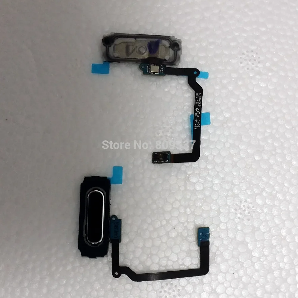 

For Samsung Galaxy S5 i9600 G900F G900H/Galaxy S5 Mini SM-G800 Home Button Key With Flex Cable Ribbon OEM Black White Gold Color