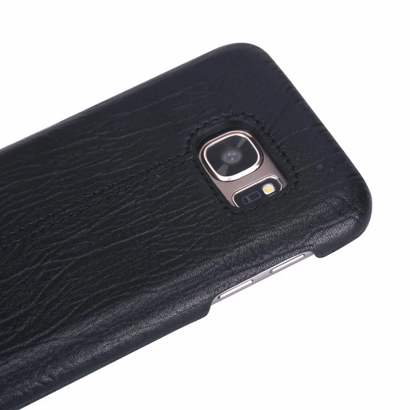 Чехол Pierre Cardin для samsung Galaxy S7/S6/S6 edge/S6 Edge Plus, Прошитый, из натуральной кожи, тонкий, жесткий, задняя крышка, чехол для телефона s