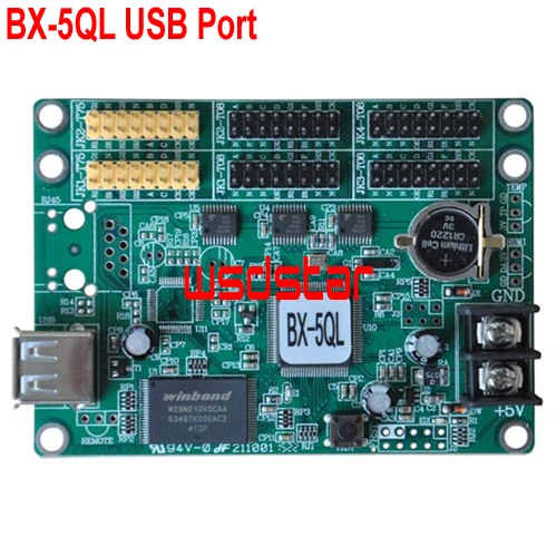 USB-порт 2 * HUB75 и 4 HUB08 полноцветный светодиодный дисплей | Электронные компоненты
