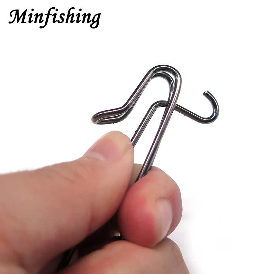 Minfishing 20 шт. сверхпрочный рыболовный Вертлюг из нержавеющей стали для морской