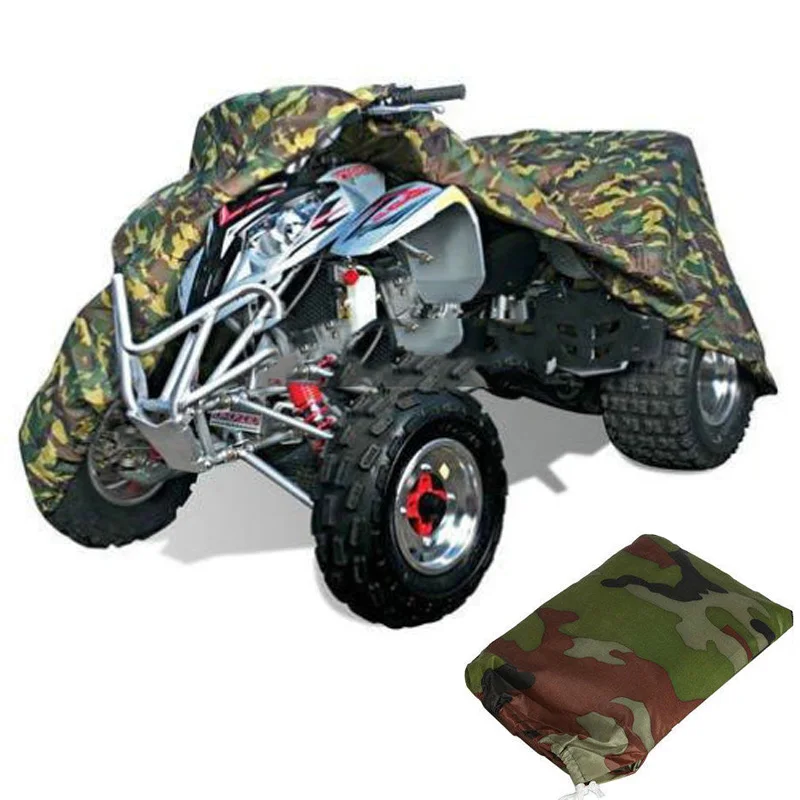 XXXL камуфляж ATV Quad Cover 4-колесный водонепроницаемый пылезащитный подходит для Polaris Magnum Outlaw Sportsman Xplorer Trail Boss