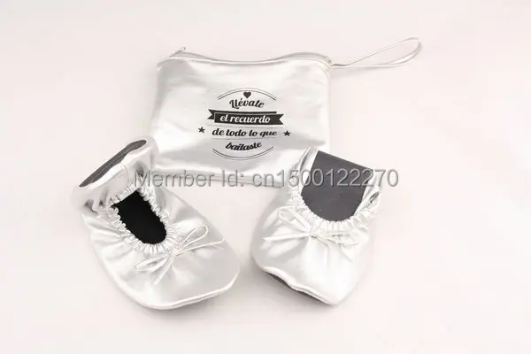 Большая скидка! 2017 дешевые складывающиеся балетки в сумочке яркие Бесплатная