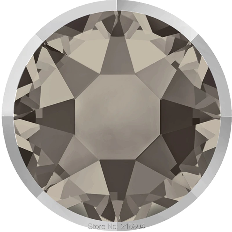 Новинка 2019 20 элементов Swarovski Rimmed 2088/I Greige Light Chrome (без горячей фиксации) Кристалл