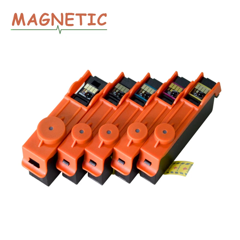 

5X Magnetic Compatible Ink Cartridge For HP178 For HP DeskJet 3070A 3520 Officejet 4610 4620 4622 Photosmart 5510 5520 6510 178