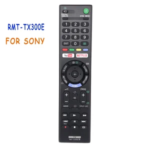 rmt tx300e remote control suitable for sony led smart tv lcd tv with youtube netflix button kd 55xe8505 kd43x8500f rmt tx300p free global shipping