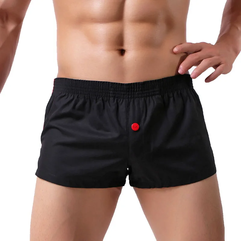 MJARTORIA Mens Solid Color Short Pajamas Pants Home Sleepwear Summer Beach Casual Loose Soft Breathable Shorts