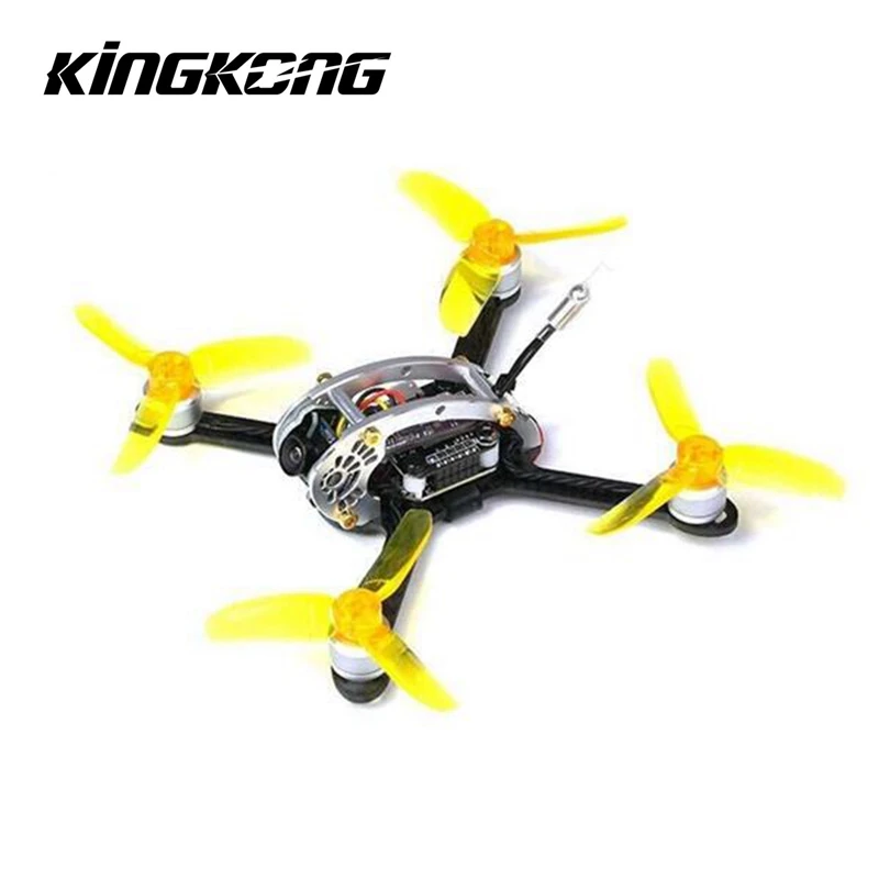 Квадрокоптер Kingkong FLY EGG 100 мм гоночный Радиоуправляемый с F3 10A 4 в 1 Blheli_S 25/100 мВт 16