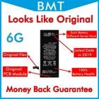 Bamyoyo оригинальный 10 шт. аккумулятор для iPhone 6G 6 для Apple Accu 1810 мАч Замена + AP логотип + технология ILC в 2019 году