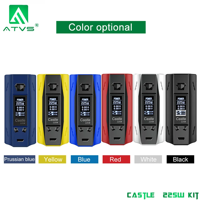 Vape mod оригинальный квадроцикл замок 225 Вт коробка мод электронная сигарета TC Bypass