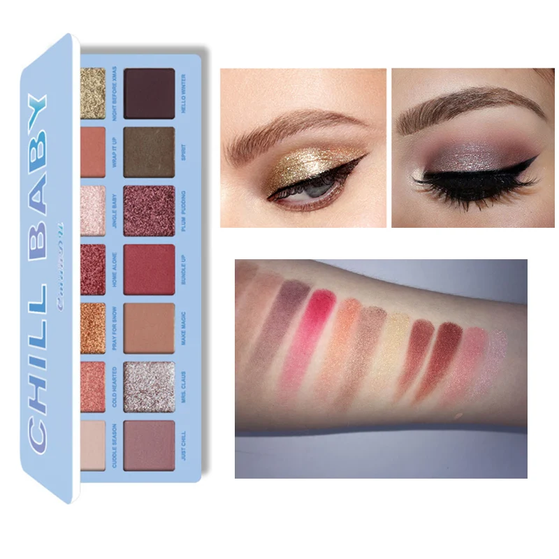 Палитра теней для век 14 цветов|palette box|palette 120cosmetic eyeshadow palette |