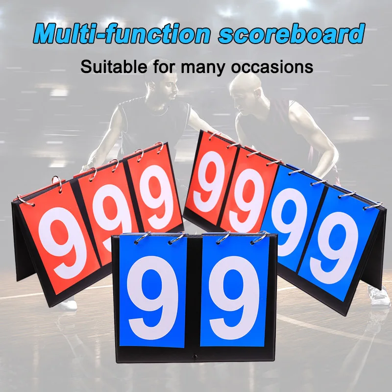 

Multi Digits Scoreboard Sports Scoreboards for Tennis Basketball Badminton Football ASD88