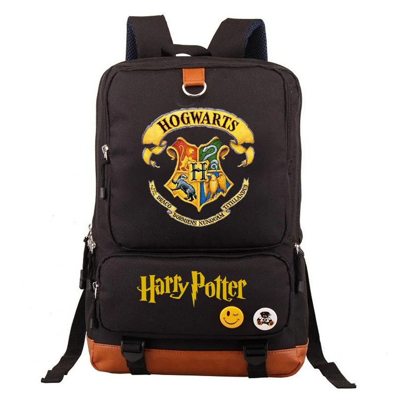 13 Slytherin Gryffindor для мальчиков и девочек, школьная сумка для женщин, рюкзак для подростков, школьные сумки, Холщовый мужской студенческий рюкзак - Цвет: 13