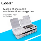 UANME многофункциональный мобильный телефон ремонтный ящик для хранения для IC частей смартфона открывающиеся инструменты коллектор