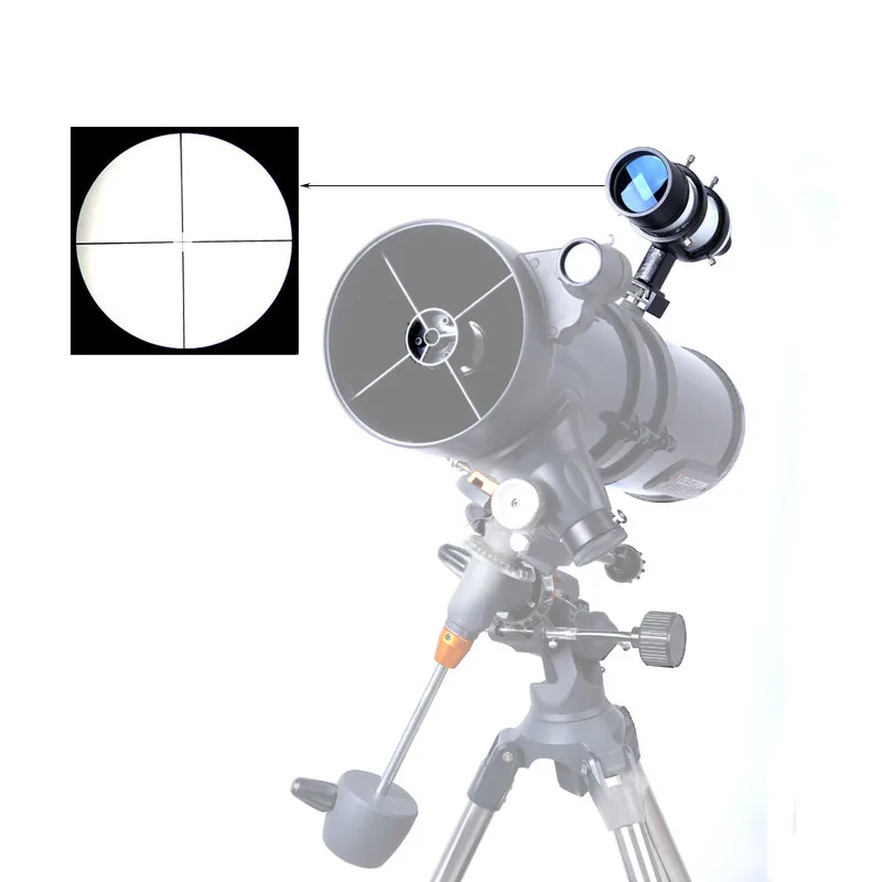 CSO 7x50 Finder Scope 7X Увеличение Finderscope оптические прицелы крест волос сетка телескоп астрономические аксессуары