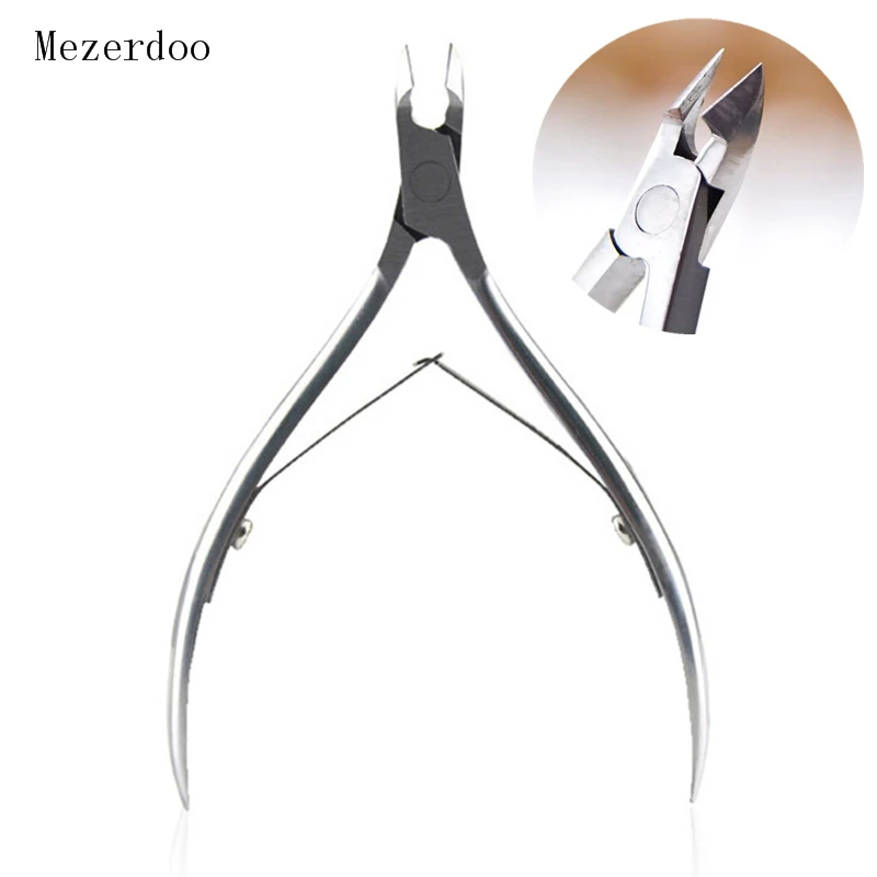 

Pro Fingernail Toenail Cuticle Nipper Trimming Stainless Steel Dead Skin Nail Clipper Cutter Cuticle Scissor Plier Manicure Tool