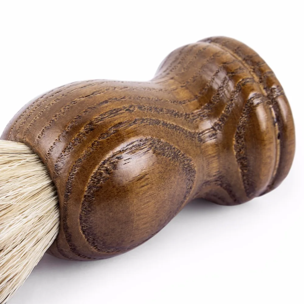 Щетка для бритья Qshave Man щетка из дерева старого безопасная прямая Классическая