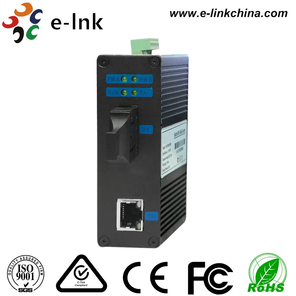 

10/100M Single mode, 20km, 1310nm, SC, standalone, Industrial Media Converter