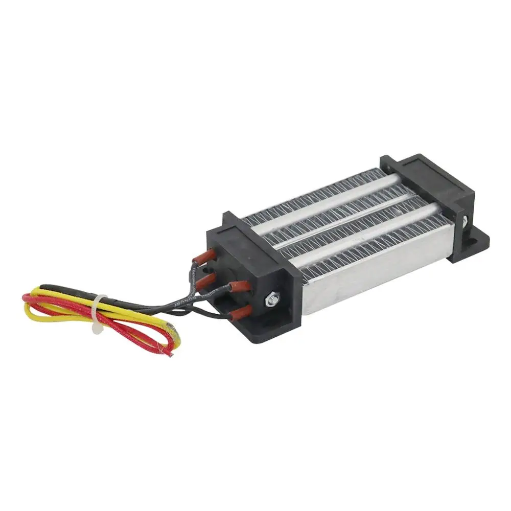 1 шт. прочный AC/DC 220 В 200 Вт Электрический керамический Термостатический PTC нагревательный элемент нагреватель изолированный воздушный Нагреватель - Цвет: Черный