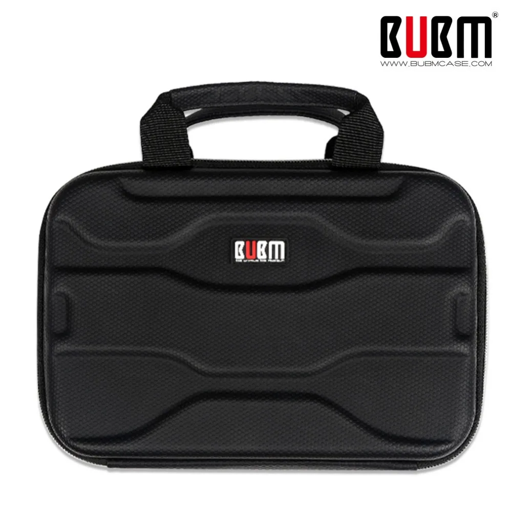 BUBM Расширение емкости power bank сумка органайзер чехол для цифровой приемной посылка адаптер Держатель Сумочка органайзер для путешествий Черный