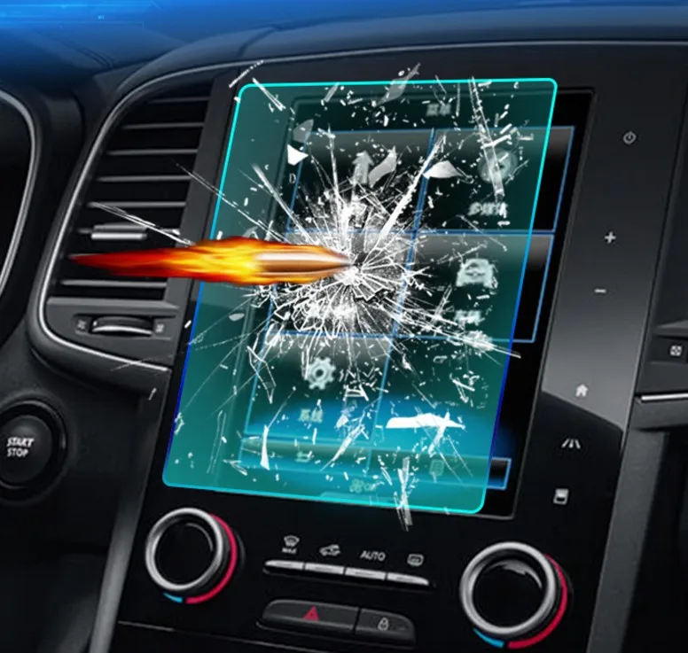 Закаленное стекло 8 7 дюйма для автомобиля Защитная пленка ЖК-экрана с GPS