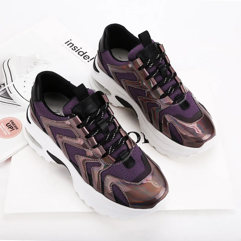 Женские кроссовки на платформе basket femme Белые Повседневные 4 5 C M 2019|Женские туфли| |