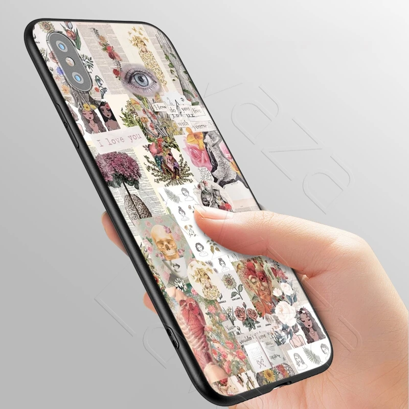 Лаваза Анатомия человека Корпус органа для iPhone 11 Pro XS Max XR X 8 7 6 6S Plus 5 5s se |