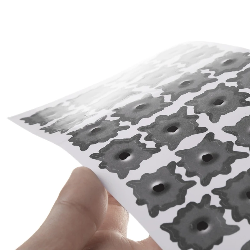 Наклейки для автомобиля забавная Наклейка 3D пуля отверстие графическое