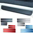 Для Mitsubishi ASX Lancer RVR 2011 2012 2013 2014 2015 двери автомобиля порог углеродного волокна виниловые наклейки Наклейки 4 шт. Тюнинг автомобилей