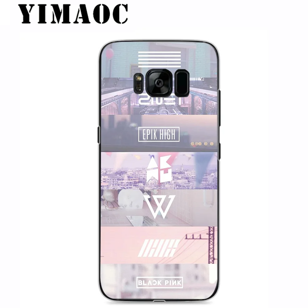 Yimaoc победитель K поп Мягкий силиконовый чехол для телефона samsung Galaxy A5 A6 плюс A7 A8 A9