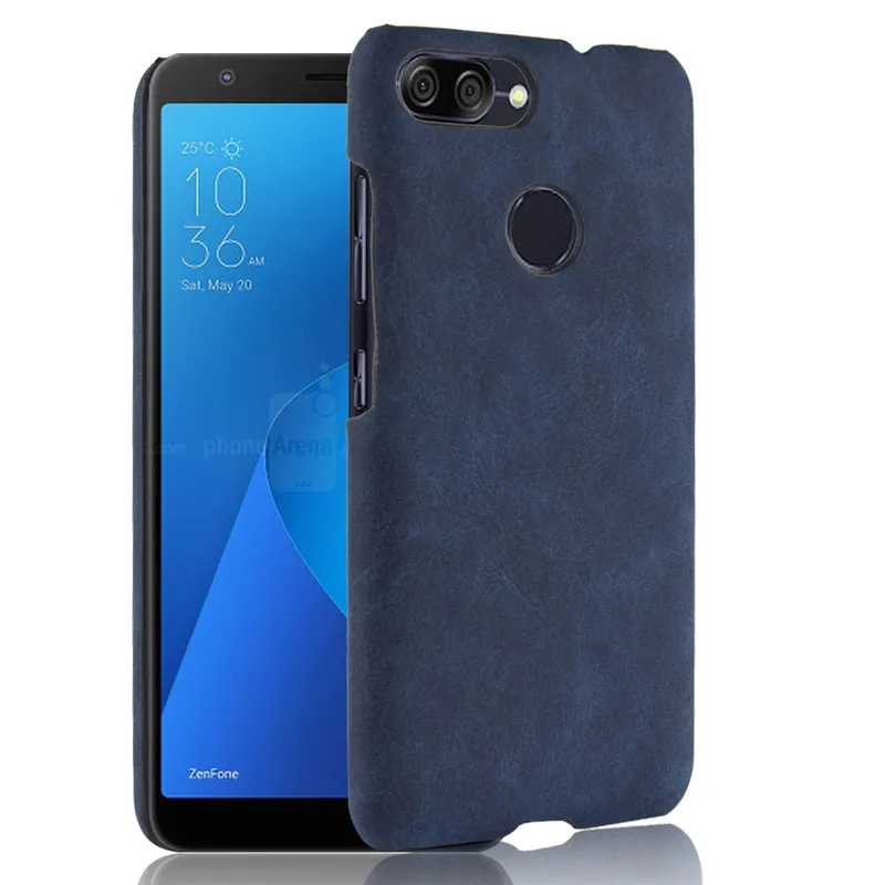 Для Asus Zenfone Max Plus M1 чехол 5 7 жесткая задняя крышка для телефона из искусственной