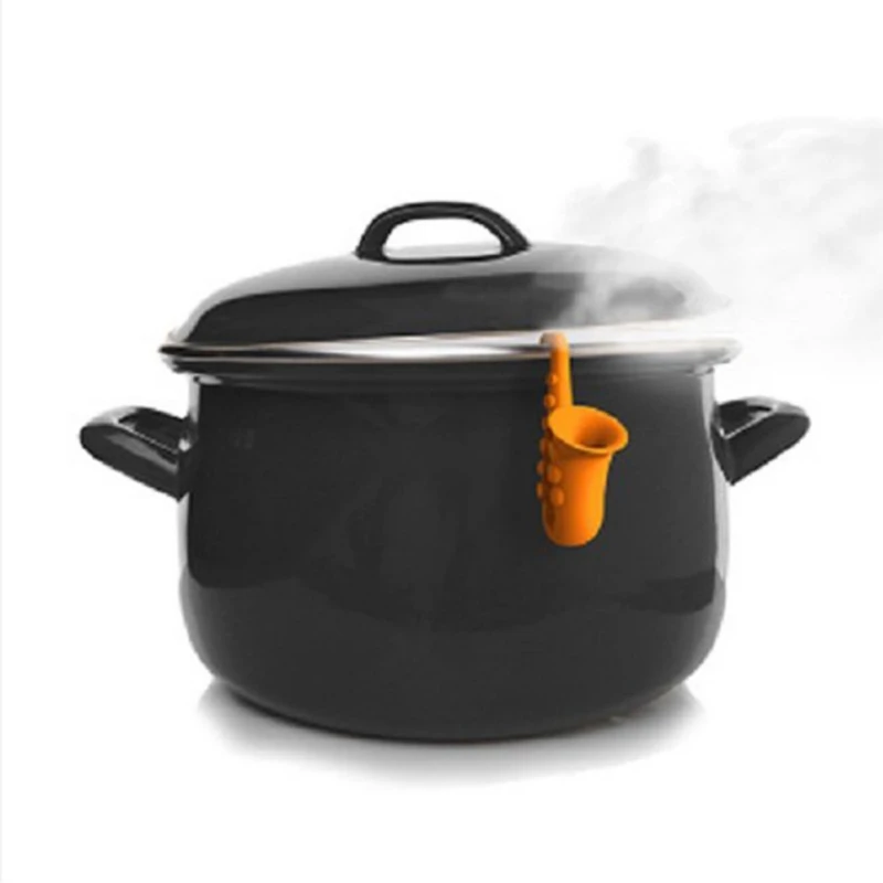 Подъемник для крышки в форме рога держатель ложки кастрюли инструмент поднятия