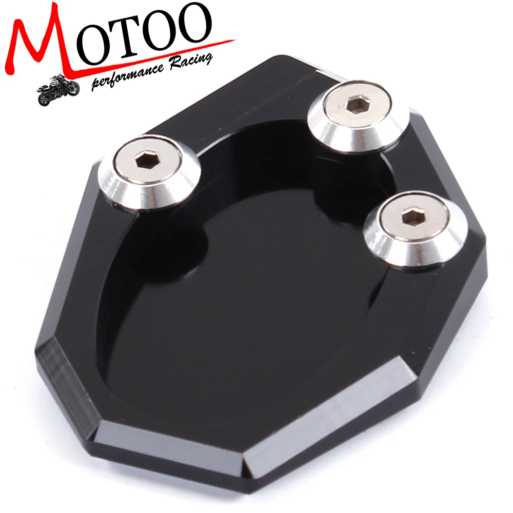 Motoo- CNC алюминиевая боковая подставка для мотоцикла увеличительная пластина подставка расширение для KAWASAKI z900
