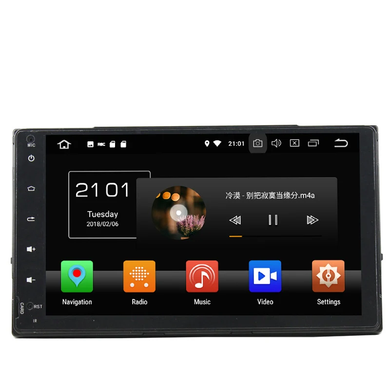 NaviTopia 4G ram 64G rom 8 Core автомобильный gps-навигатор для Toyota Corolla 2016 2017 радиоприемник