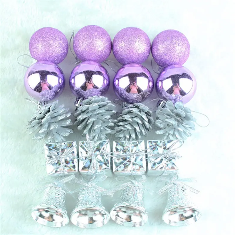 Мини подарочная коробка 20 штук Рождественское украшение шар в виде звезд