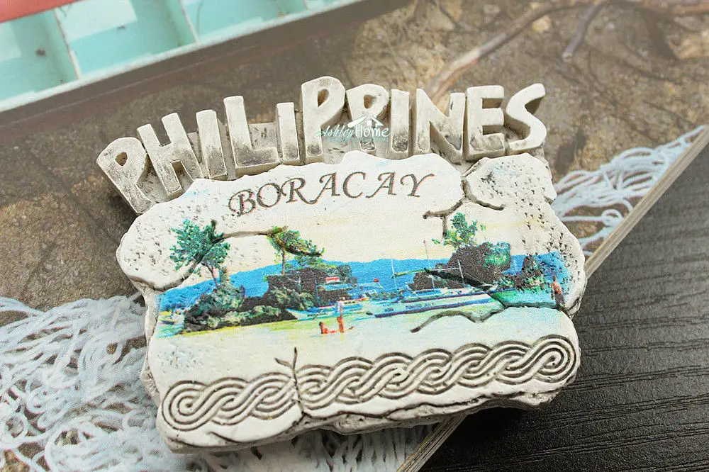 Медовый месяц в филиппинах Boracay туристический сувенир для путешествий 3D магнит