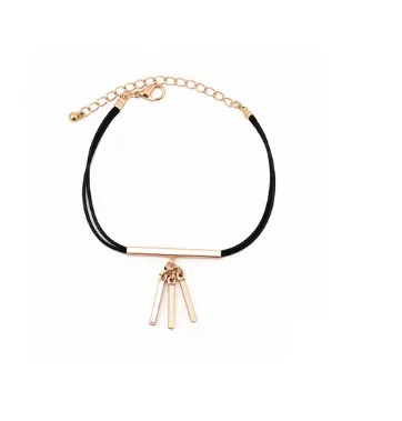 Simple and cute women's new leaf bangle set 3 pieces of gift | Украшения и аксессуары