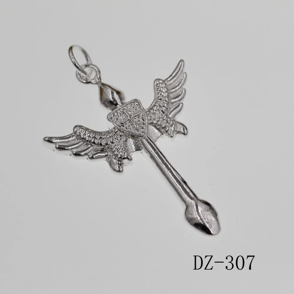 Женский кулон в виде ангельских крыльев Серебряный креста|silver angel wings|angel wing silver