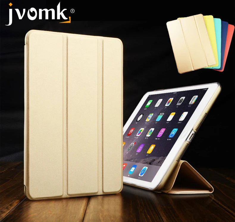 Для iPad Mini 4 3 2 1 YiPPee чехол тонкий искусственная кожа Trifold Подставка Авто