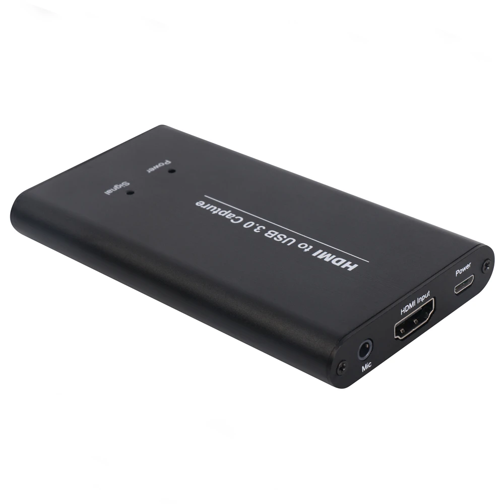 KuWFi USB3.0 HDMI 1080P видеозахвата HDMI к USB карта видеозахвата ключ игра потоковая прямая трансляция с микрофоном вход