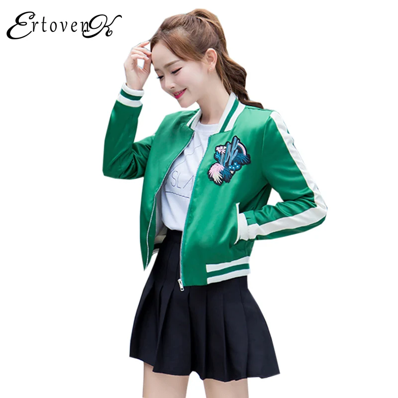 Короткий отрезок осенние куртки 2017 женская обувь новая верхняя одежда с длинным