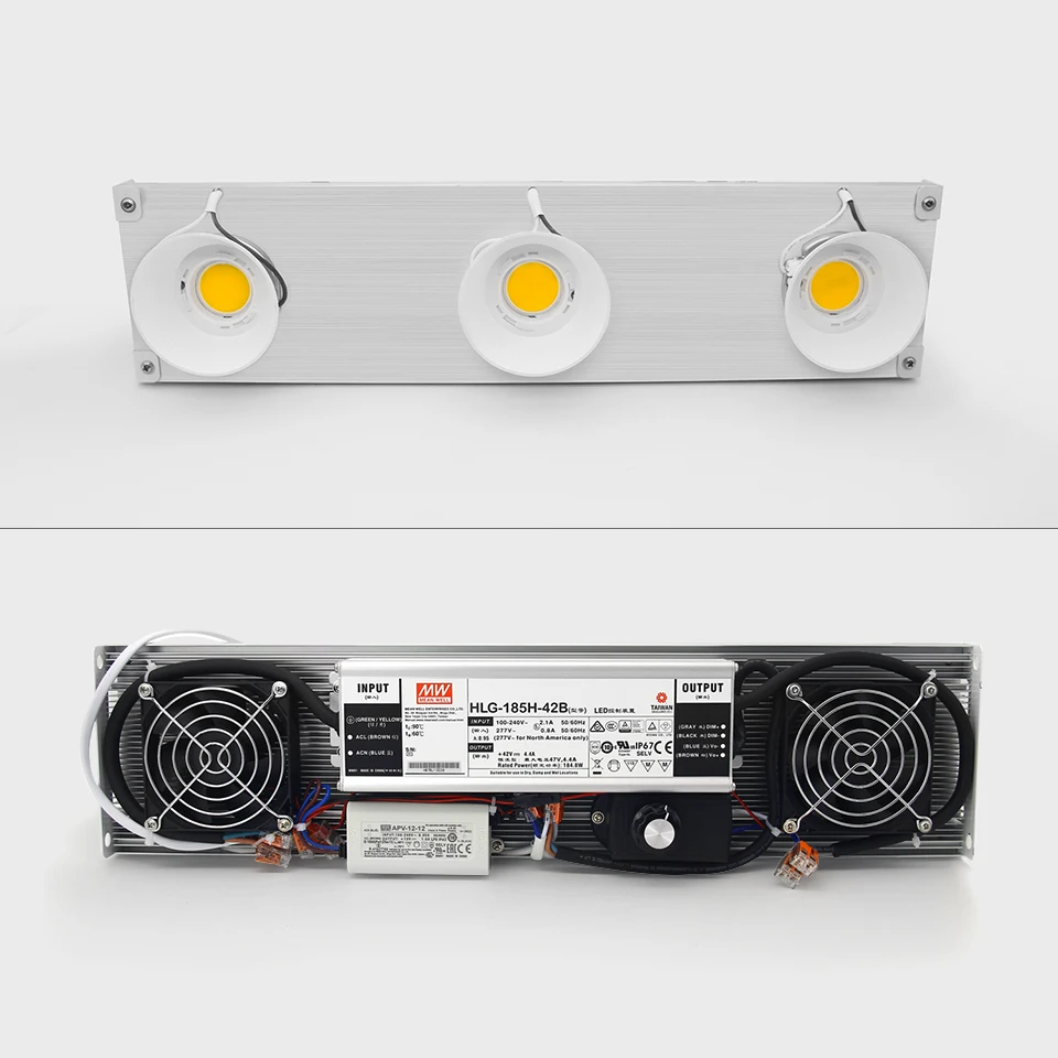 Диммируемый CREE CXB3590 300 Вт COB светодиодный свет для выращивания всего спектра Vero29 Citizen Светодиодная лампа внутренняя подсветка для рассады